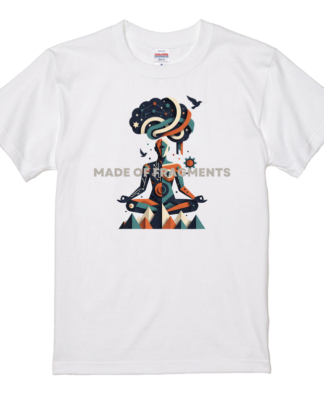 Cut-Out Collage T-Shirt (101) editorial collage Tee