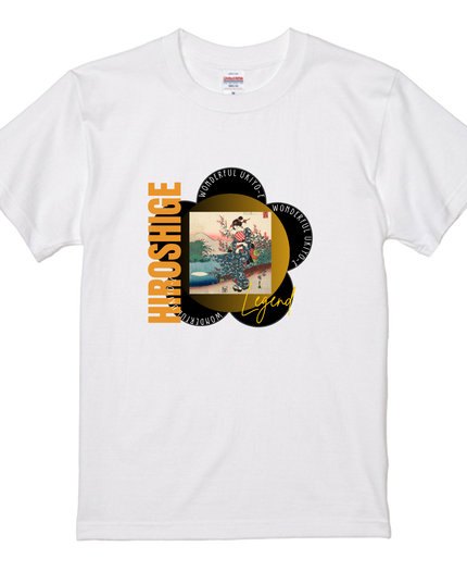 Famous Places Paintings by Hiroshige (1) T-shirts, Mitate-e, Nishiki-e, Ukiyo-e, Japanese prints, Japanese, Japanese patterns, Japanese art, souvenirs, foreigners
