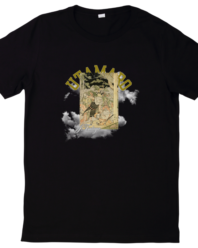 Tsutaya &amp; Utamaro Series Part 2 (1) T-shirt Ukiyo-e Unisex Japanese print Japanese pattern Japan Souvenir Foreigner