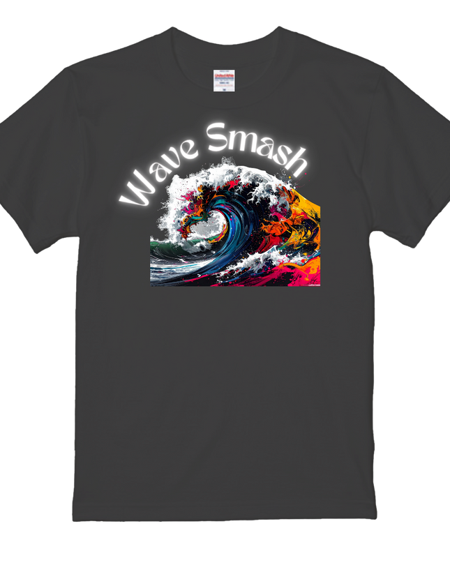 Japanese patterns x graffiti T-Shirt (201)  Japanese Urban Street Culture Tee