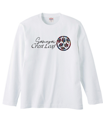 Deer antler comb (1) Jomon T-shirt Organic cotton Long sleeve T-shirt with ribbing Japanese print Japanese culture Souvenir