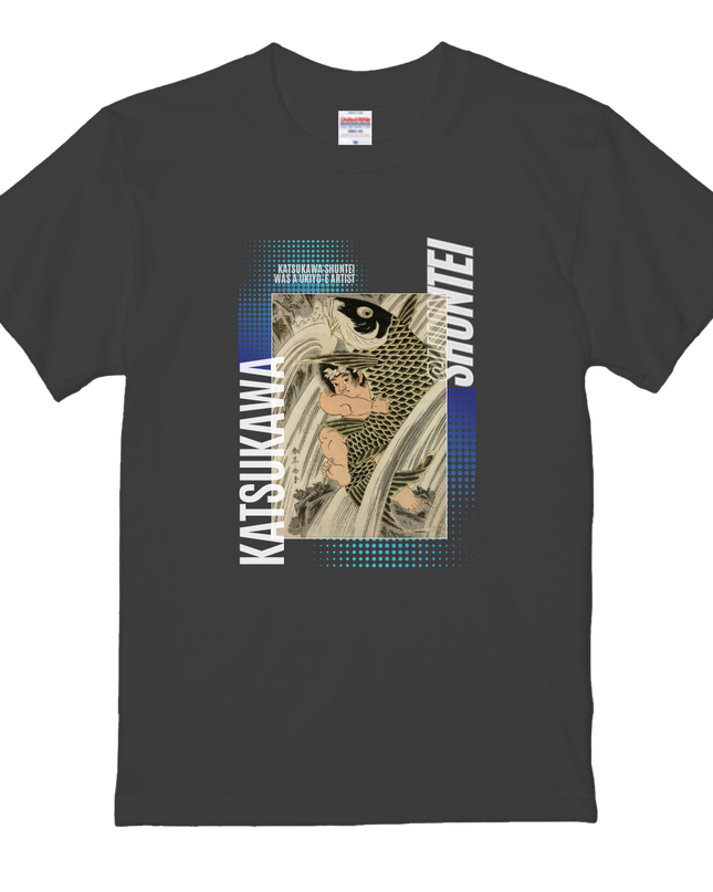 Katsukawa Shuntei (1) T-shirt, warrior painting, Nishiki-e, Utagawa, Ukiyo-e, Japanese print, Japanese, Japanese pattern, Japan, souvenir, foreigner
