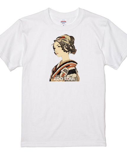 Thirty-six Beautiful Women T-shirts, Ukiyo-e print, Japanese style, Japanese pattern, Japanese souvenir, Mizuno Toshikata, Geisha t-shirt