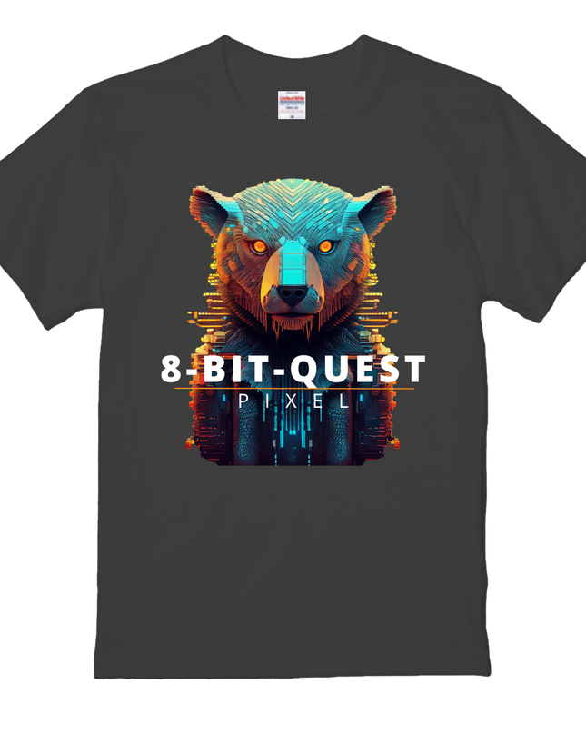 Pixel Art T-Shirts(1) cotton Dot Art T-shirt Novelty Gift Ideas Digital Mosaic Tee