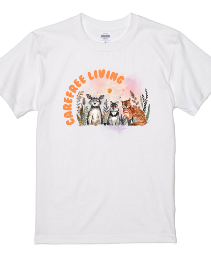 Hand-drawn style T-shirt (1) Casual & Relaxed Vibe Tee
