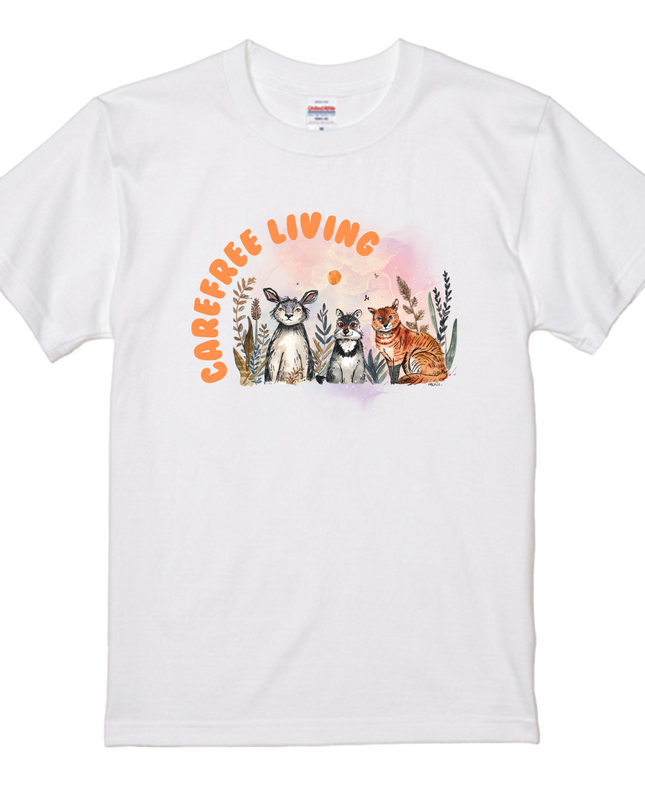 Hand-drawn style T-shirt (1) Casual & Relaxed Vibe Tee