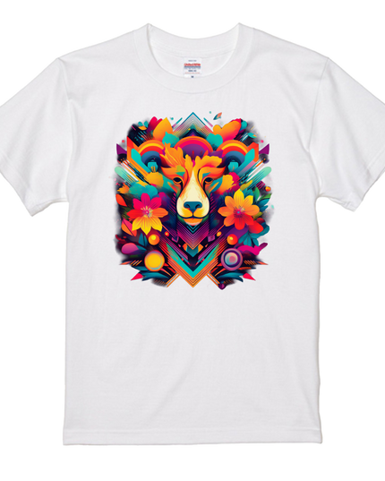 Maximalism × Colorful Pattern Design T-shirt (1) cotton Novelty Gift Ideas street art Tee