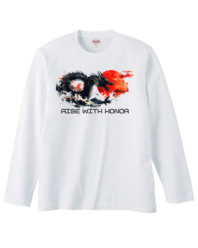 truckers T-Shirt (101) Long-sleeved Tee without ribbed cuff Japanese-style art