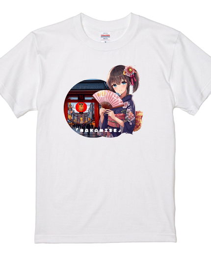 Anime & Tourist spots T-shirt (1) cotton Novelty Gift Ideas street art Japanese words Tee