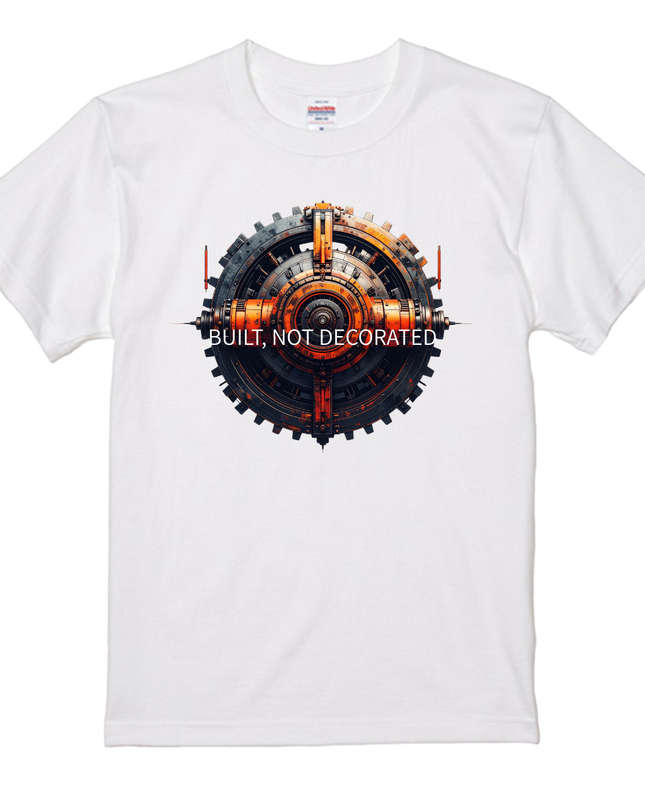 Hard-Surface Graphic T-Shirt (101) Modeled object Tee