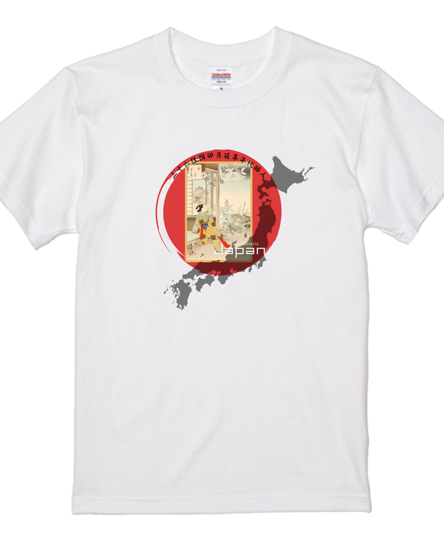 Mizuno Toshikata's Thirty-six Best Selections (1) T-shirt Ukiyo-e Unisex Japanese print Japanese pattern Japan Souvenir Foreigner