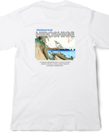 Hiroshige Blue (11) T-shirt Utagawa Hiroshige Mitate-e Nishiki-e Ukiyo-e Japanese print Japanese pattern Japanese art souvenir