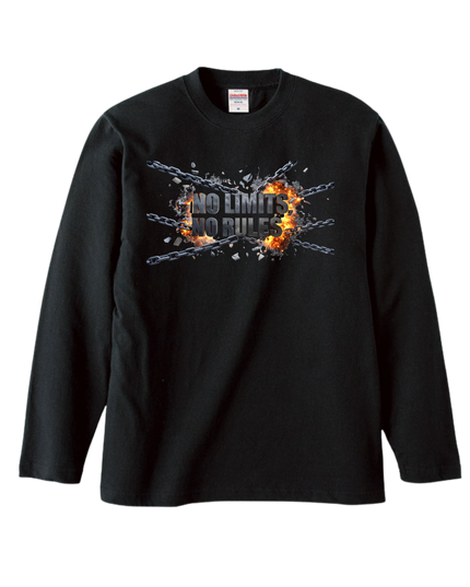 Cool English phrases T-Shirt (111) Long-sleeved Tee without ribbed cuff