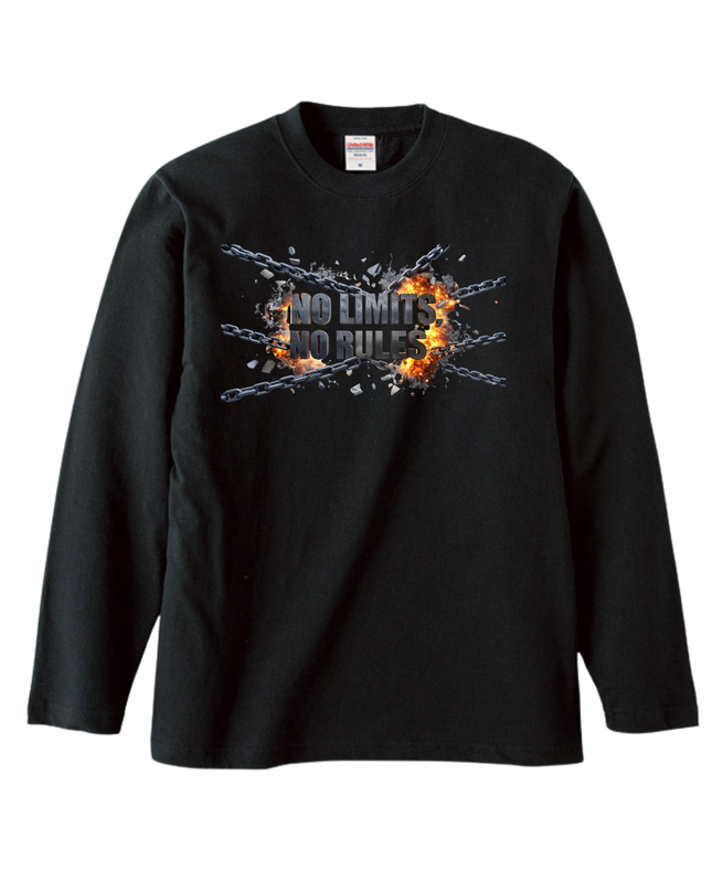 Cool English phrases T-Shirt (111) Long-sleeved Tee without ribbed cuff