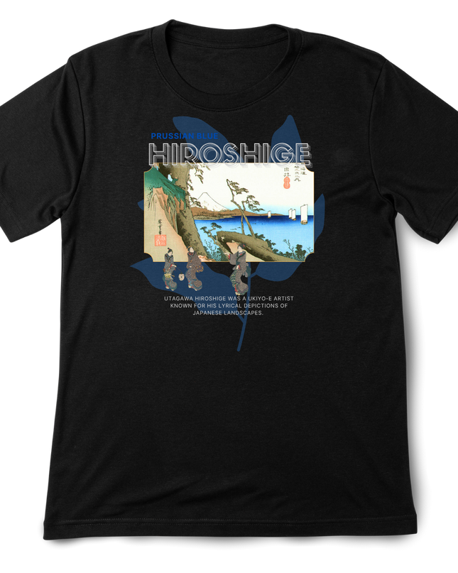 Hiroshige Blue (11) T-shirt Utagawa Hiroshige Mitate-e Nishiki-e Ukiyo-e Japanese print Japanese pattern Japanese art souvenir