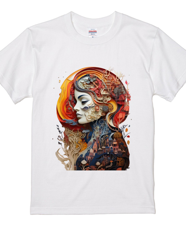 Cut-Out Collage T-Shirt (203) editorial collage Tee