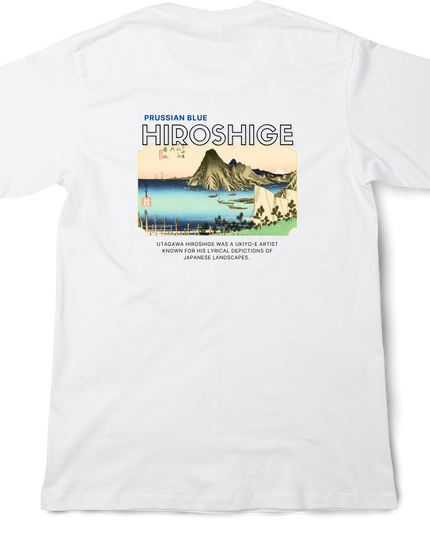 Hiroshige Blue (13) T-shirt Utagawa Hiroshige Mitate-e Nishiki-e Ukiyo-e Japanese print Japanese pattern Japanese art souvenir