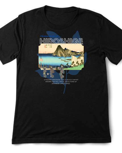 Hiroshige Blue (13) T-shirt Utagawa Hiroshige Mitate-e Nishiki-e Ukiyo-e Japanese print Japanese pattern Japanese art souvenir