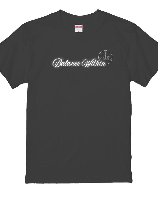 BALANCE WITHIN（静と動）Zen × Urban T-Shirt (102)  Japanese design, Zen style Tee