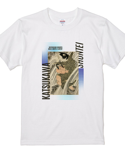 Katsukawa Shuntei (1) T-shirt, warrior painting, Nishiki-e, Utagawa, Ukiyo-e, Japanese print, Japanese, Japanese pattern, Japan, souvenir, foreigner