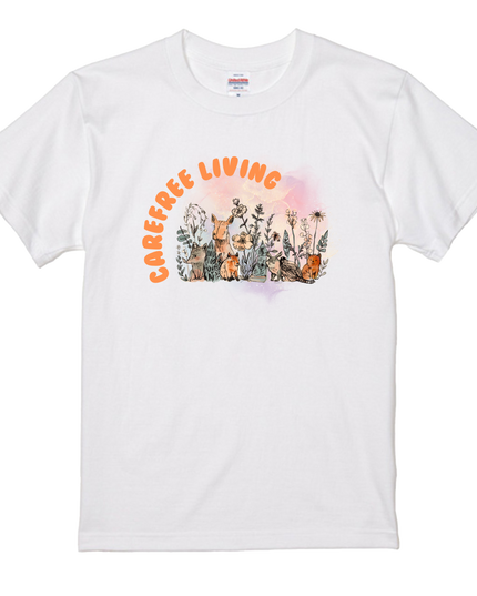 Hand-drawn style T-shirt (2) Casual & Relaxed Vibe Tee