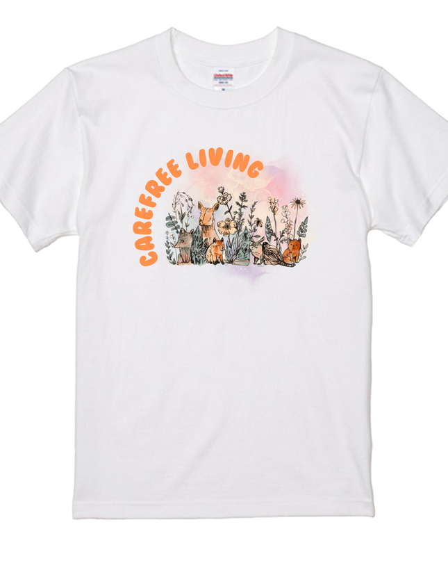 Hand-drawn style T-shirt (2) Casual & Relaxed Vibe Tee