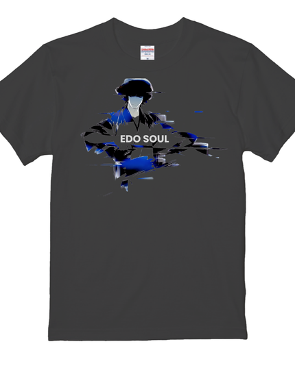 sumi-e ink painting style T-Shirt (101) Japanese Streetwear Edo soul Tee