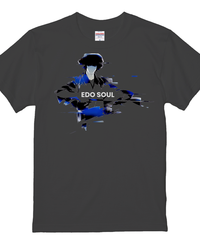 sumi-e ink painting style T-Shirt (101) Japanese Streetwear Edo soul Tee