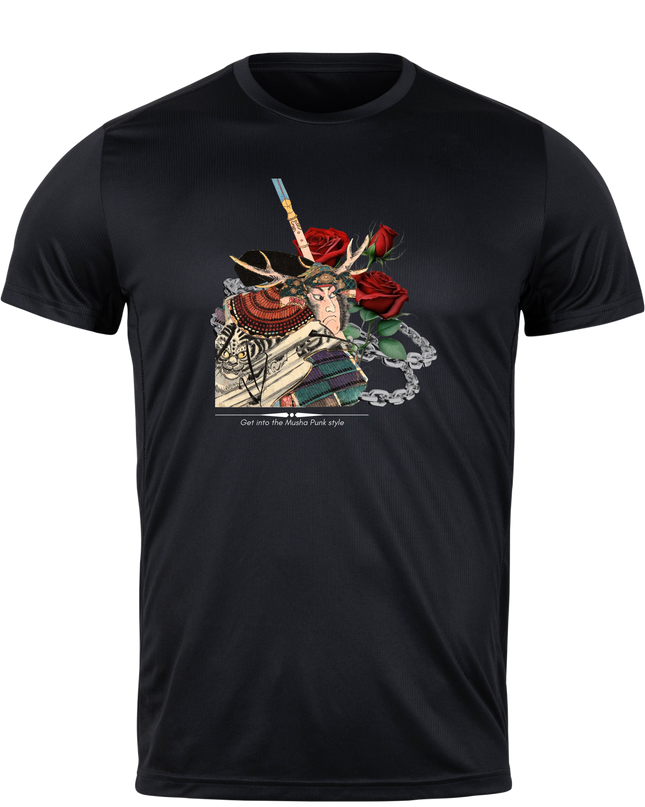 Musha Punk (2) T-shirt Ukiyo-e Japanese print Edo period art Japanese culture Woodblock print Souvenir Musya T-shirt