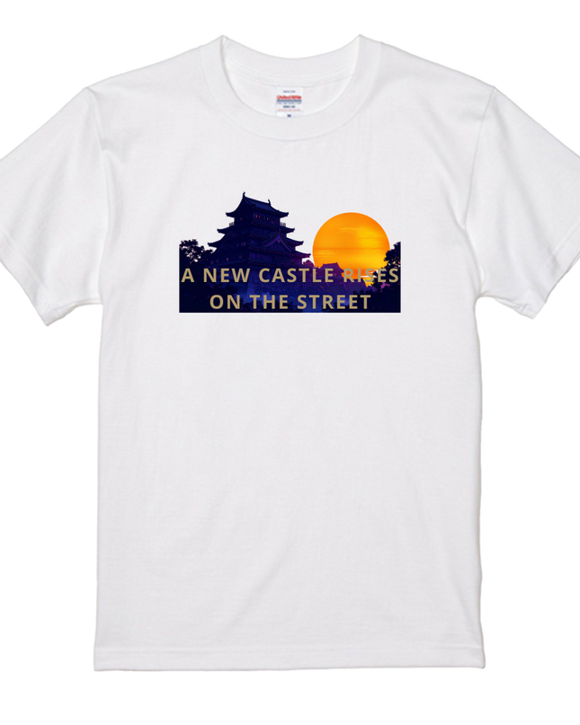 Japanese castles T-Shirt (102) "SAMURAI" Tee
