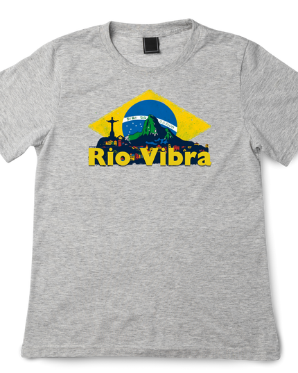 Brazilian style T-shirt  (1) cotton Novelty Gift Ideas Vida Boa Tee