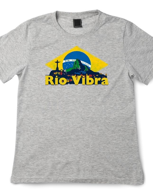 Brazilian style T-shirt  (1) cotton Novelty Gift Ideas Vida Boa Tee