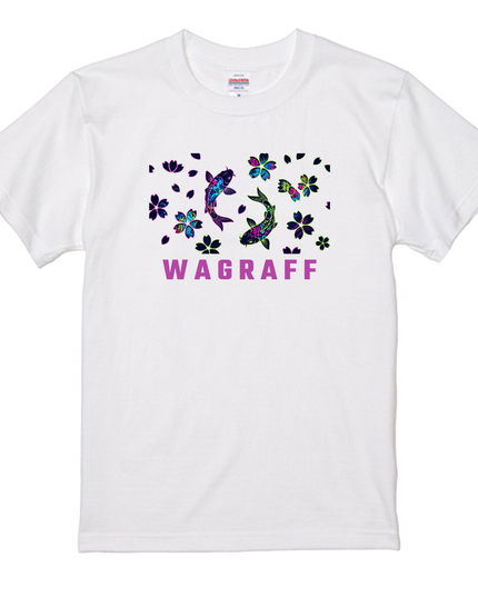 Traditional Japanese patterns x graffiti  T-Shirt (102)