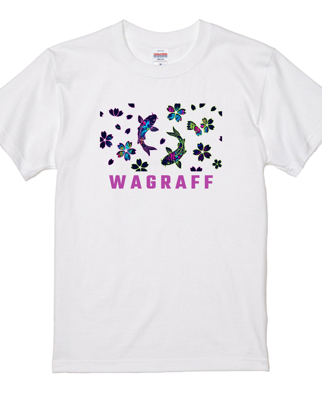 Traditional Japanese patterns x graffiti  T-Shirt (102)