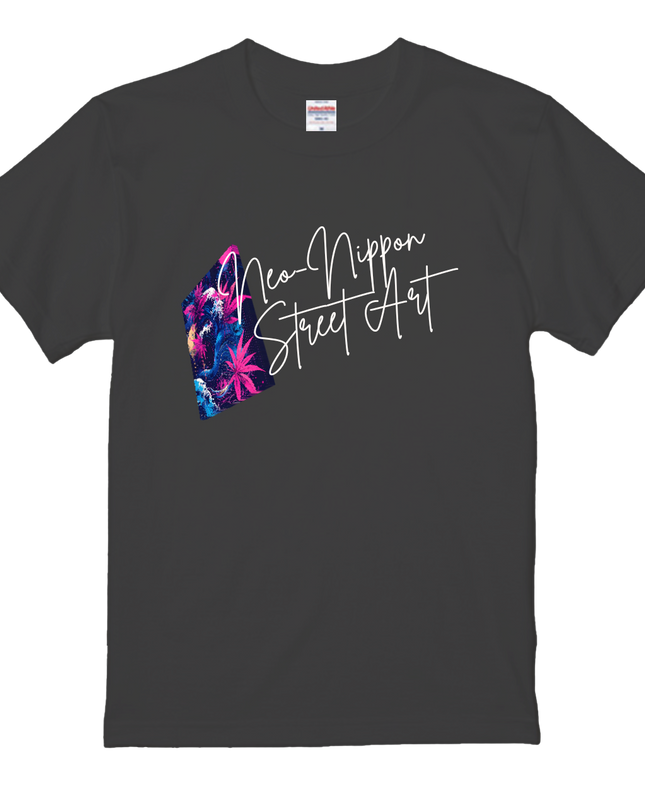 Japanese Wagara x graffiti T-Shirt (302)  Japanese Urban Street Culture Tee
