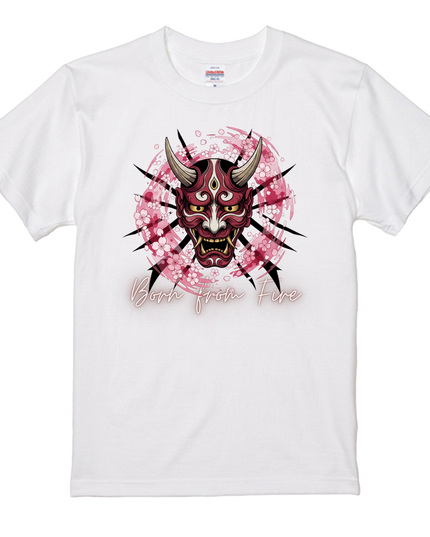 Truckers T-Shirt (201) Long-sleeved Tee without ribbed cuff Japanese-style art