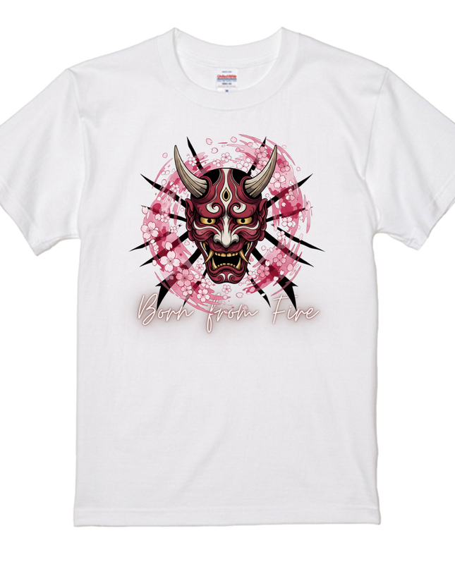 Truckers T-Shirt (201) Long-sleeved Tee without ribbed cuff Japanese-style art