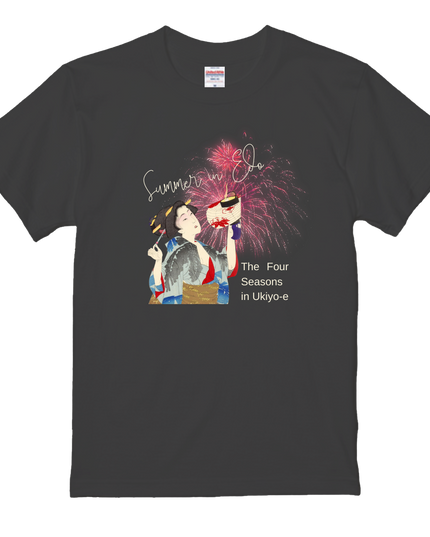 Thirty-six Beautiful Women T-shirts, Ukiyo-e print, Japanese style, Japanese pattern, Japanese souvenir, Mizuno Toshikata, Geisha t-shirt