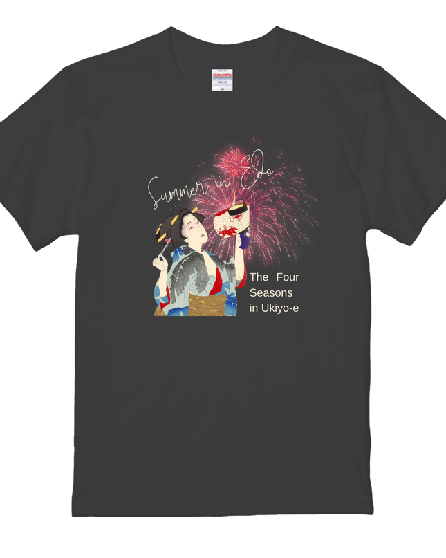 The Four Seasons in the Edo T-Shirts(1) cotton  Novelty Gift Ideas Summer Tee
