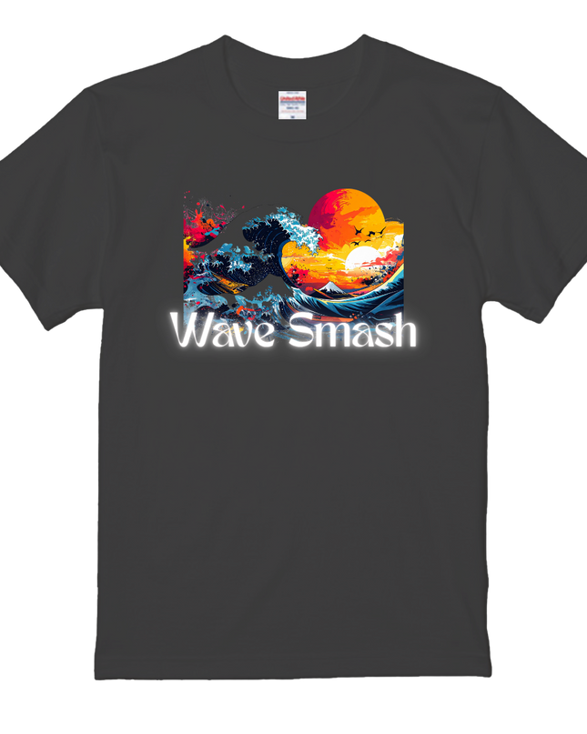 Japanese patterns x graffiti T-Shirt (202)  Japanese Urban Street Culture Tee