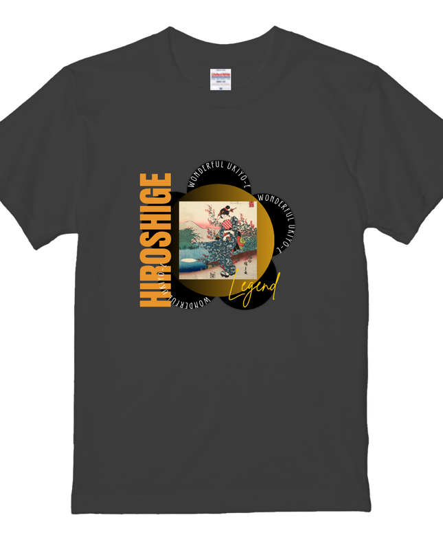 Famous Places Paintings by Hiroshige (1) T-shirts, Mitate-e, Nishiki-e, Ukiyo-e, Japanese prints, Japanese, Japanese patterns, Japanese art, souvenirs, foreigners