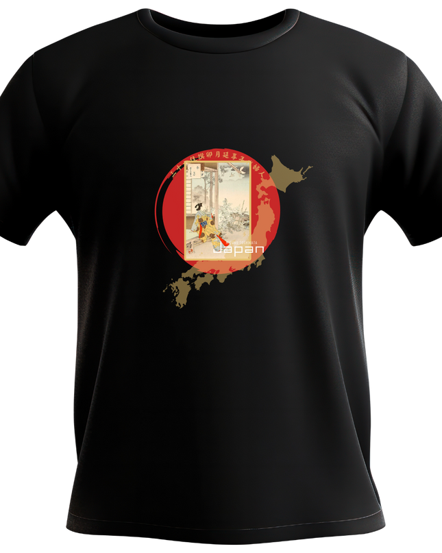 Mizuno Toshikata's Thirty-six Best Selections (1) T-shirt Ukiyo-e Unisex Japanese print Japanese pattern Japan Souvenir Foreigner