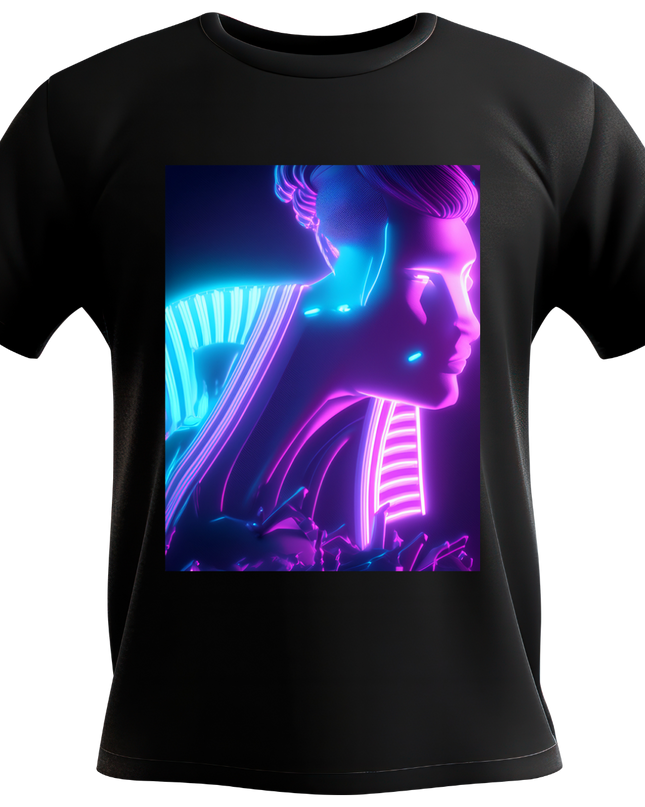 Cyberpunk Toshusai Sharaku, Edobei of Otani Oniji III, T-shirt, Ukiyo-e, Unisex, Japanese print, Japanese, Japanese pattern, Japan, Souvenir, Foreigner