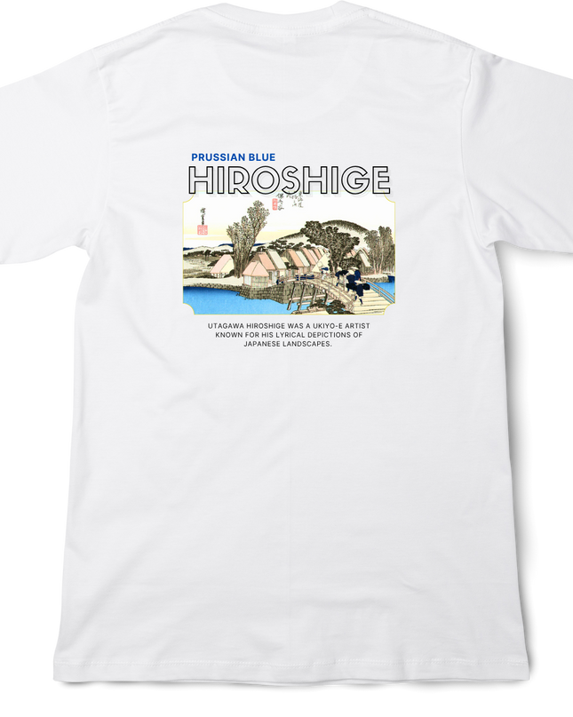 Hiroshige Blue (16) T-shirt Utagawa Hiroshige Mitate-e Nishiki-e Ukiyo-e Japanese print Japanese pattern Japanese art souvenir
