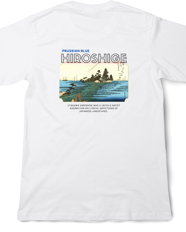 Hiroshige Blue (17) T-shirt Utagawa Hiroshige Mitate-e Nishiki-e Ukiyo-e Japanese print Japanese pattern Japanese art souvenir