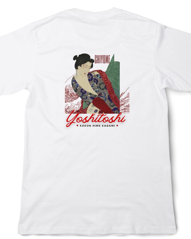 Yoshitoshi Tsukioka Kokinhimekan (1) T-shirt Ukiyo-e Unisex Japanese print Japanese pattern Japan Souvenir Foreigner