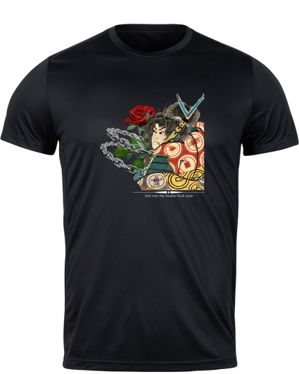 Musha Punk (3) T-shirt Ukiyo-e Japanese print Edo period art Japanese culture Woodblock print Souvenir Musya T-shirt