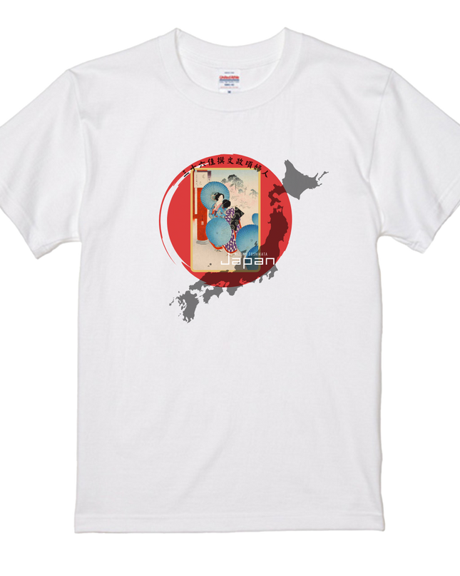Mizuno Toshikata's Thirty-six Great Selections (2) T-shirt Ukiyo-e Unisex Japanese print Japanese pattern Japan Souvenir Foreigner