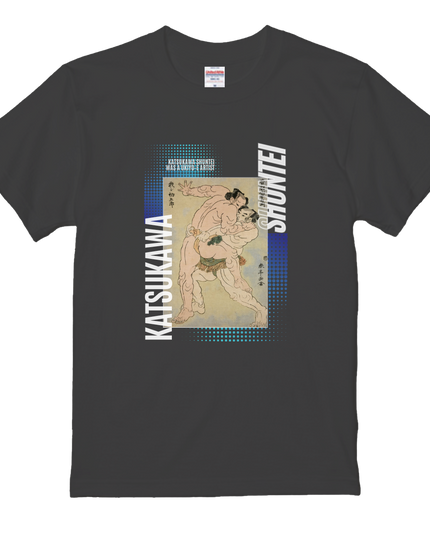 Katsukawa Shuntei (2) T-shirt, warrior painting, Nishiki-e, Utagawa, Ukiyo-e, Japanese print, Japanese, Japanese pattern, Japan, souvenir, foreigner