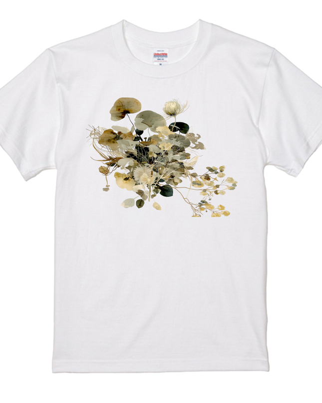 Wabi-Sabi style T-Shirt (102) earth colors Tee